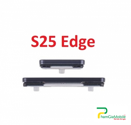 Nút Nguồn Ngoài Vỏ Samsung Galaxy S25 Edge Điều Chỉnh Âm Lượng Nhựa Bên Sườn Original Power Button + Volume Control